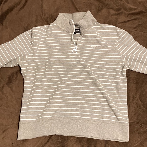 Barbour cotton quarter-zip